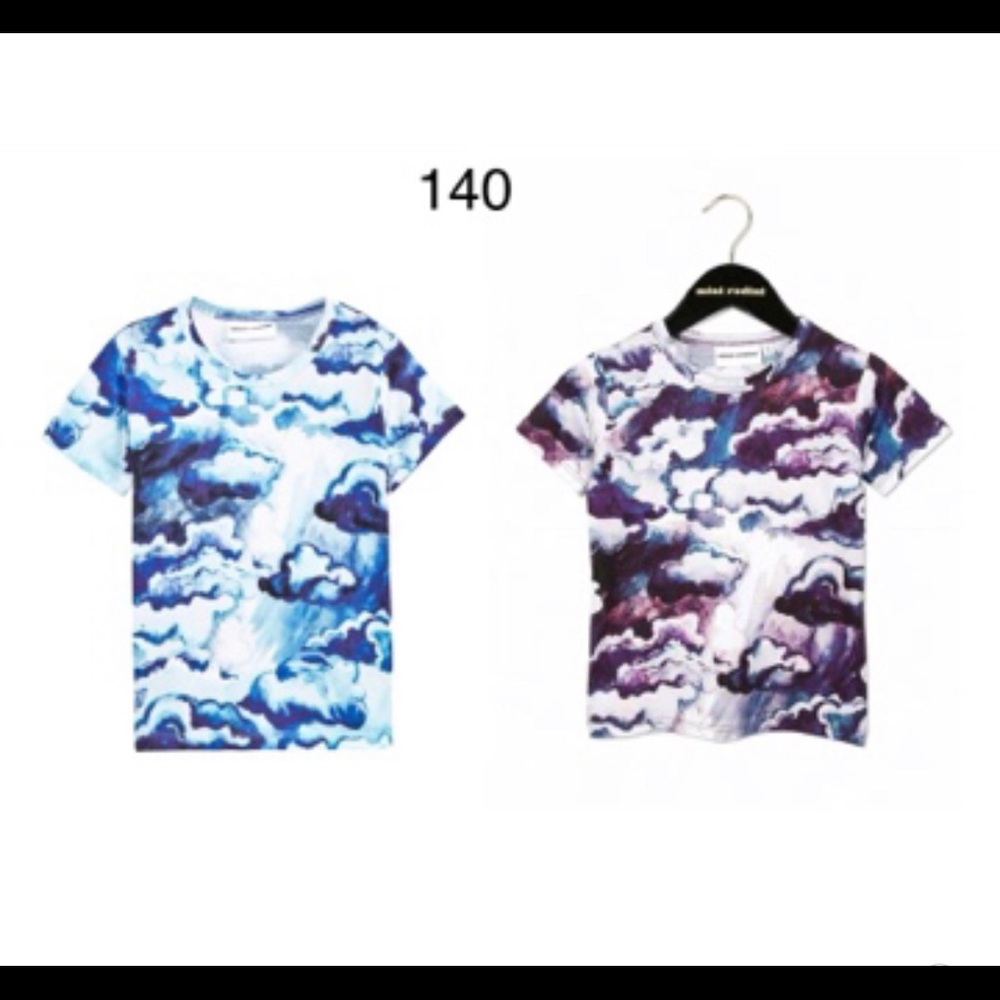 ISO Mini Rodini clouds TEE 140